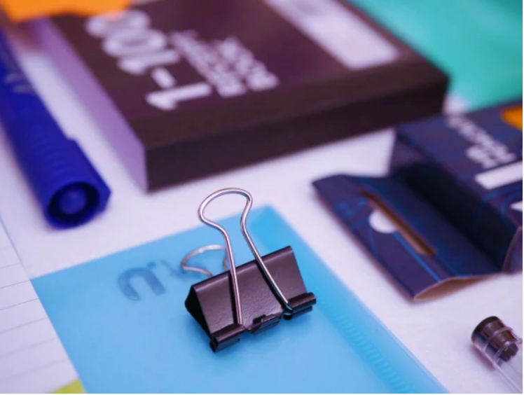 Binder Clips Black 19 mm Pack of 15