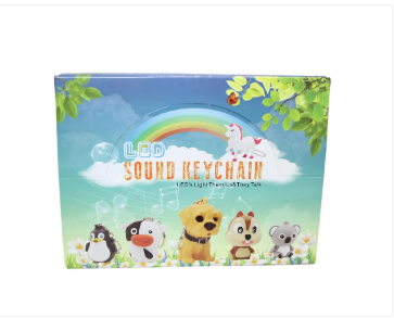 Bird Keyring Noise Making Childrens Fun Toy Keyring Random Colour Sent 5cm