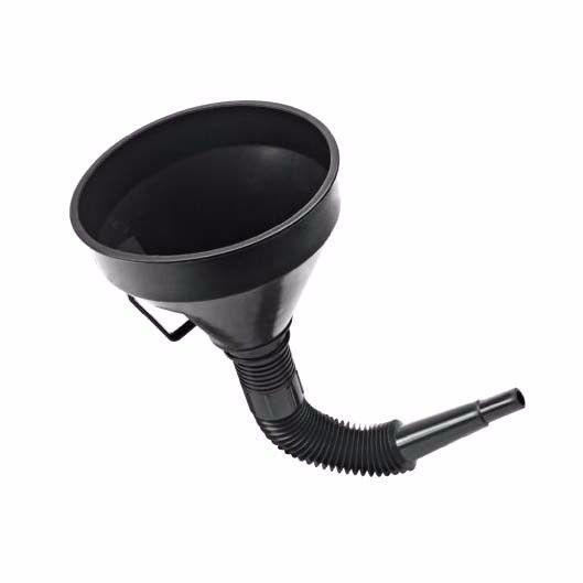 Black Plastic Oil Funnel 135ml Outdoors Car