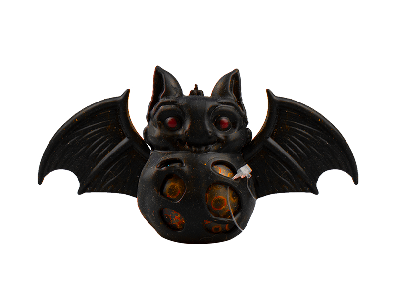 Black Neon Bead Squishy Bat PDQ