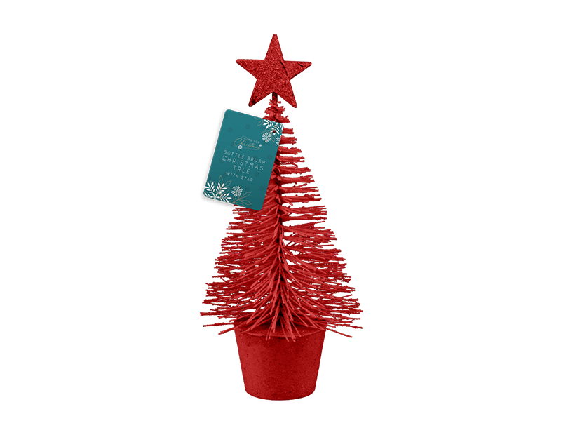 Bottle Brush Christmas Tree 14cm