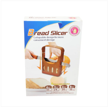 Bread Slicer Collapsible Design 4 Thickness Slice Options 30mm/24mm/20mm/15mm