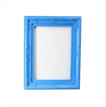 Bright Coloured Border Photo Picture Frame 4 x 6" Assorted Colours