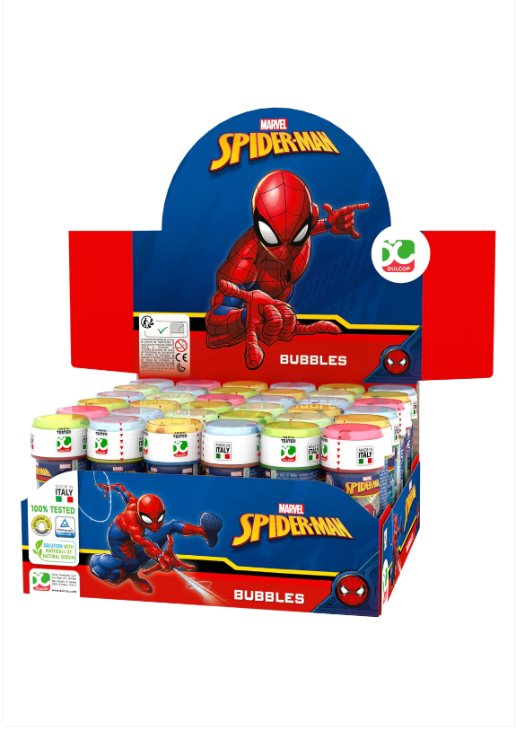 Bubble Tubs Spiderman 60ml