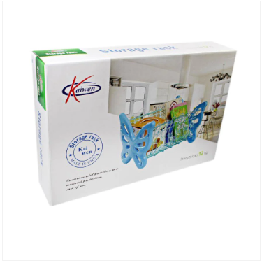 Butterfly Food & Fruit Vegetable Storage Rack Can Hold Up To 12kg Blue