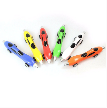 Car Shaped Stationary Pen Assorted Colours
