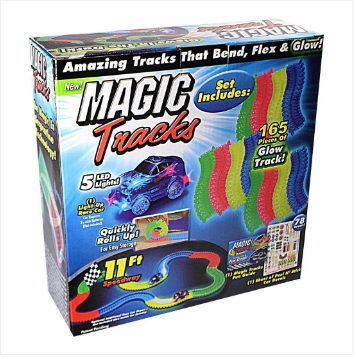 Children's Magic Tracks, Amazing Tracks That Bend Flex And Glow