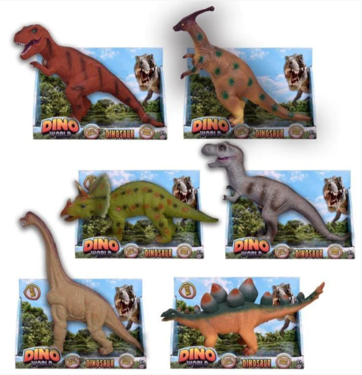 Children's Toy Dinosaur With Sound 40cm Assorted Dinosaur Designs