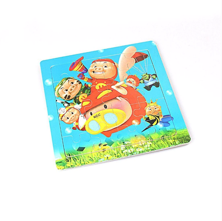 Childrens 5 Sets Of 20 Piece Mini Travel Jigsaw Puzzles Holiday Car Journey