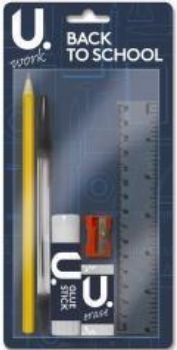 Childrens Boys Girls Back To School Value Stationery Full Set