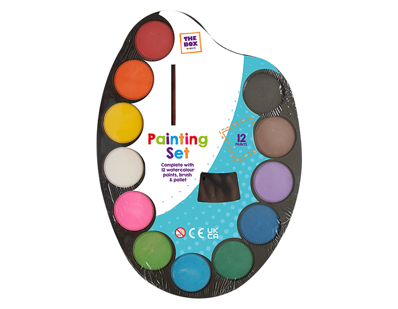 Childrens Painting Set - 12 Piece