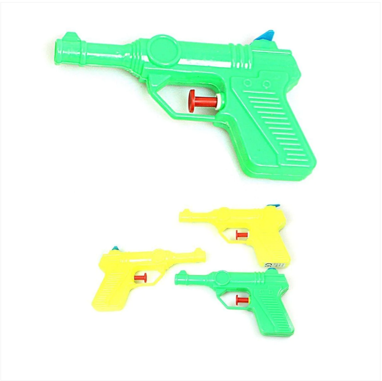 Childrens Splash 4 Pack Water Gun Pistols