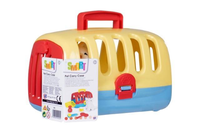 Childrens Toy Smart Pet Care Carry Case With Accessories Includes Stuffed Animal