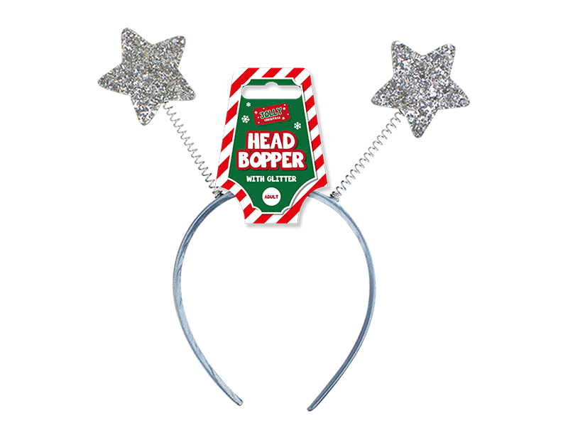 Christmas Glitter Head Bopper