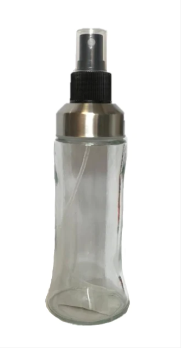Clear Glass Kitchen Spray Bottle 19 x 5.5 cm 170 ml