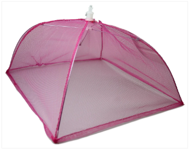 Collapsible Food Cover Pop Up Net Fly Wasp Mesh Party Kitchen Food Cover 30cm