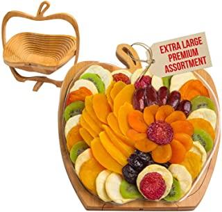 Collapsible Wood Foldable Fruit Apple Basket Folding Bamboo Fruit Bowl Trivet