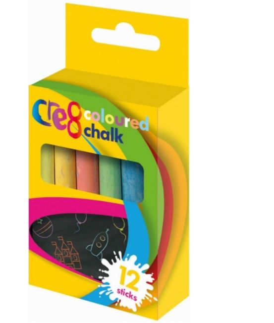 Coloured Chalk, 12 Colours