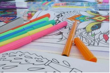 Cre8 Washable Fibre Pens Pack of 12 Assorted Colours