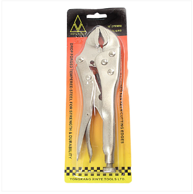 DIY Indoor Outdoor Chrome Locking Pliers 10'' Tool