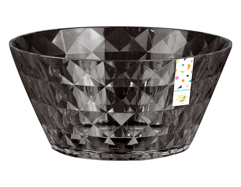 Diamond Plastic Bowl Dia 15cm