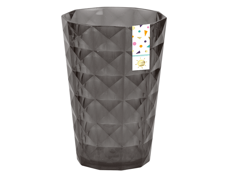 Diamond Plastic Tumbler 12cm