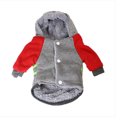 Dogs Harness Style Fabric Jacket Size Small 17cm x 22cm Assorted Colours Pets