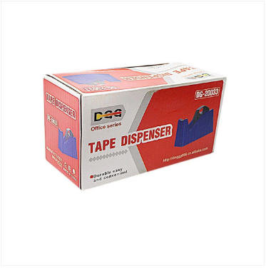 Durable Easy Plastic Tape Dispenser Available In Assorted Colours 15cm Stationery