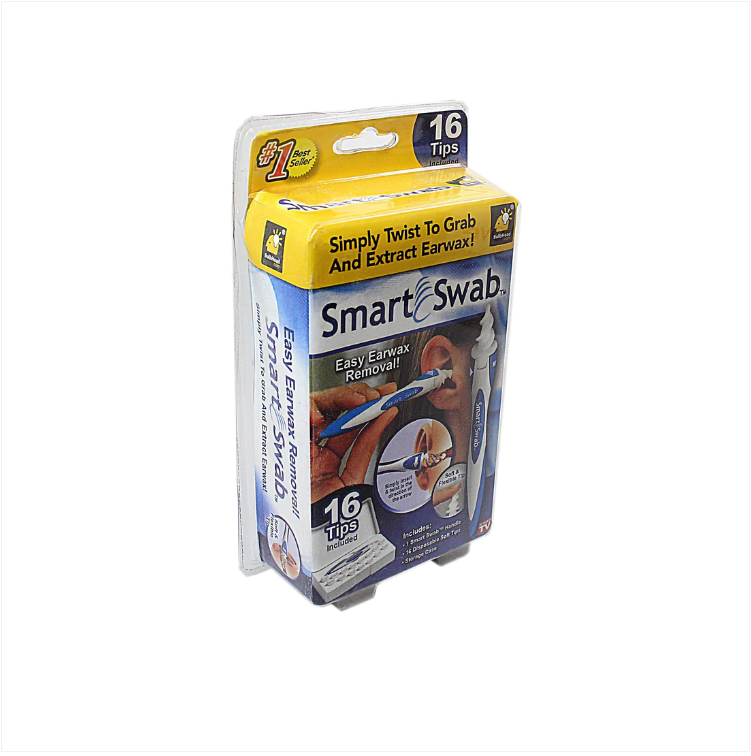 Earwax Removal Soft Spiral Ear Cleaner Multifunctional Smart Swab Easy Remover