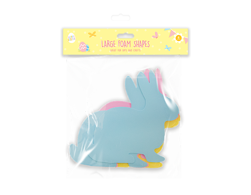 Easter Large Foam Shapes 6pk