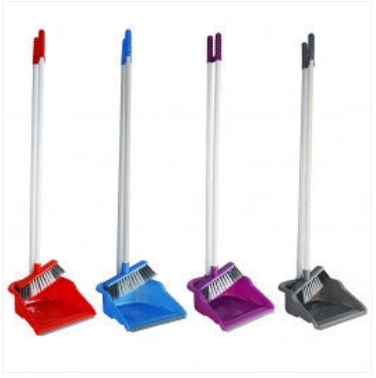 Economic Dustpan And Brush Household Use Kitchen Cleaning Assorted Colours