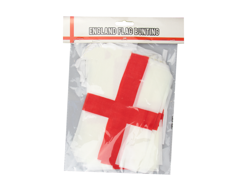 England Fabric Bunting 3.6m