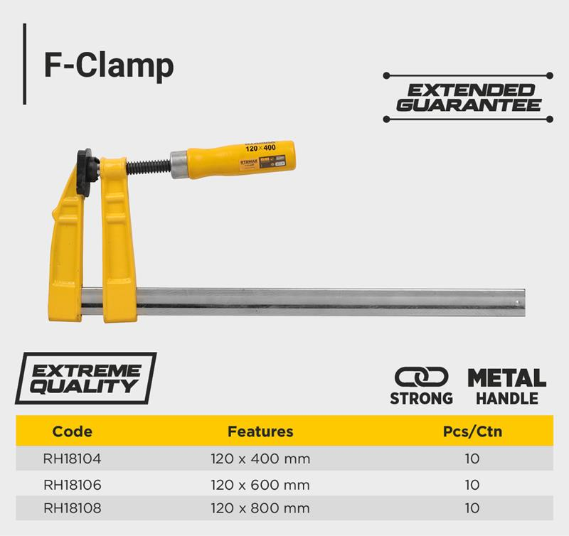 F-CLAMP 120*800MM
