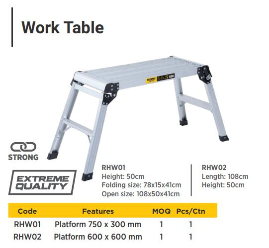 FOLDING PORTABLE WORKBENCH