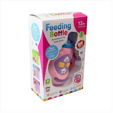 Feeding Bottle Toy Light & Sound Touch & Feel Musical Developing Sense 12m +