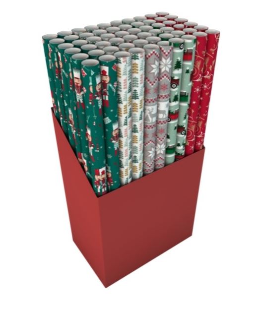 Festive Giftwrap, 2m x 70cm