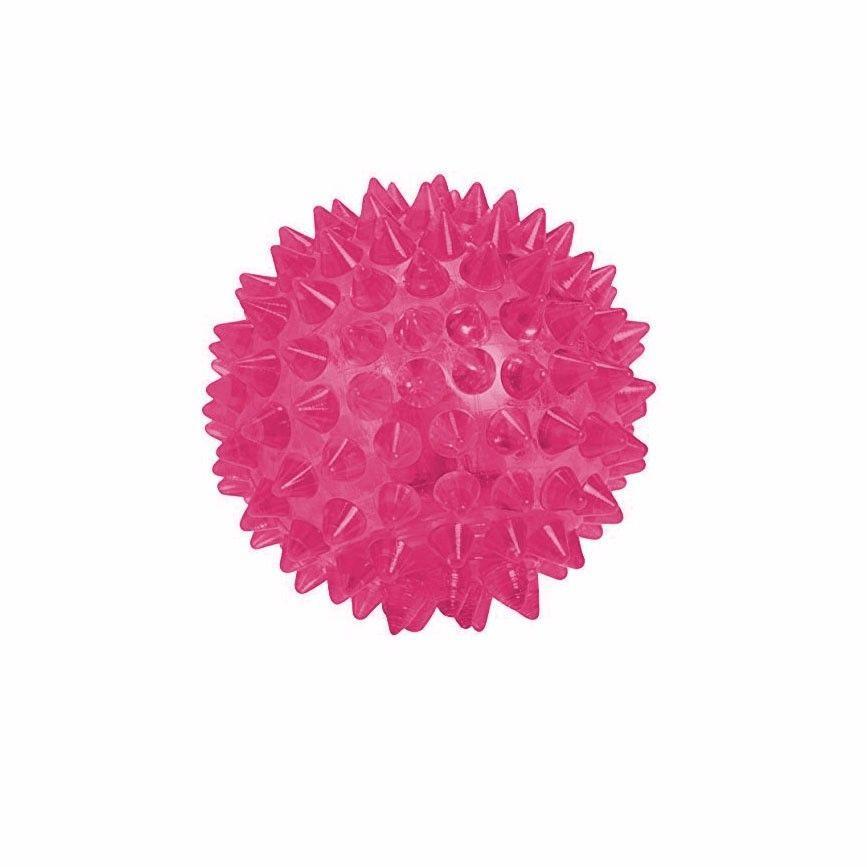 Flashing Light Up Spikey High Bouncing Balls Novelty Sensory Hedgehog Ball