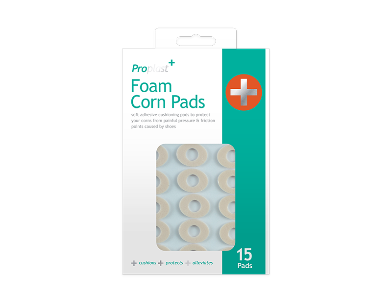 Foam Corn Relief Pads - 15 Pack