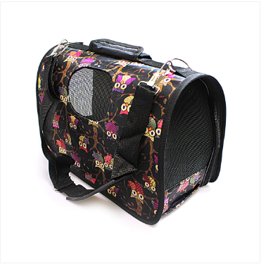 Foldable Cat Dog Carry Case Hand Luggage Bag Holds Up To 5kg 1Pc