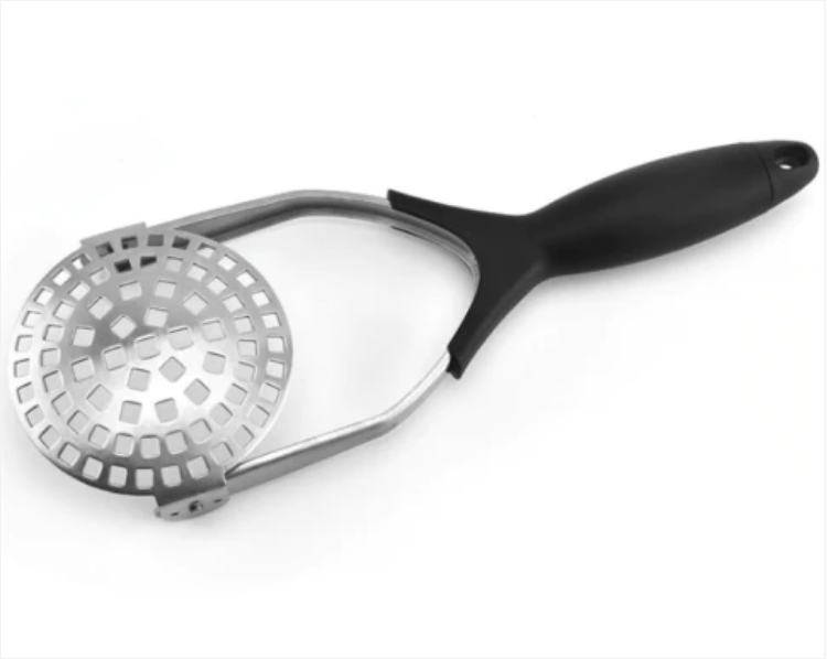 Foldable Steel Potato Masher with Plastic Handle 27 x 9 cm