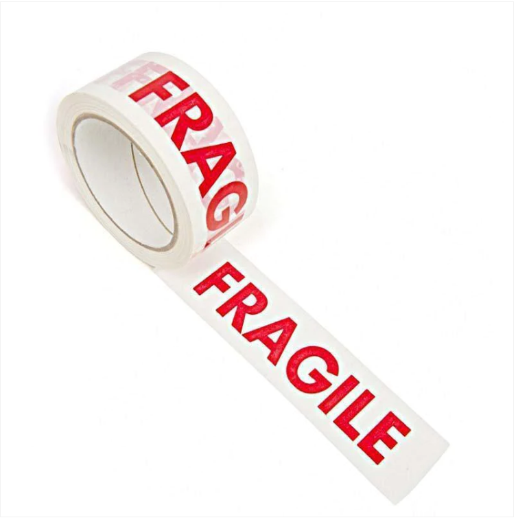 Fragile Parcel Packaging Tape Approx 60m