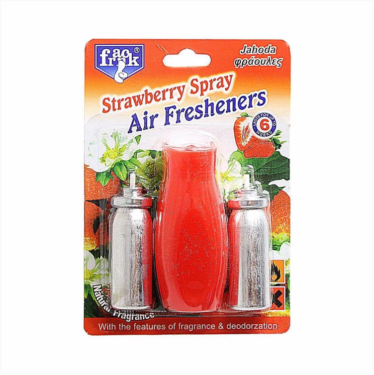 Franck Spray Air Fresheners Assorted Fragrances Home Bathroom Kitchen Assorted Scents
