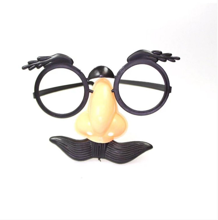 Fun Disguise Moustache Nose Glasses Eyebrows