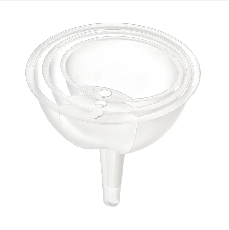Funnel Set 3Pc Plastic 14.5 x 14 cm Assorted Colours