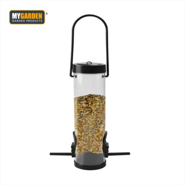 Garden Hanging Bird Seed Feeder Plastic 22 x 6 cm