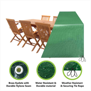 Garden Table Cover Rectangular 203cm 102cm 69cm