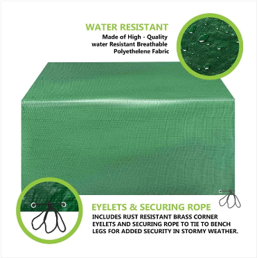 Garden Table Cover Rectangular 203cm 102cm 69cm