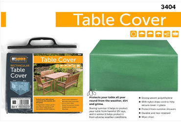 Garden Table Cover Rectangular 203cm 102cm 69cm