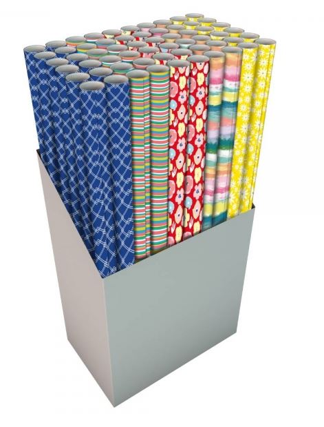 Generic Giftwrap Asst 1, 2.5m x 70cm