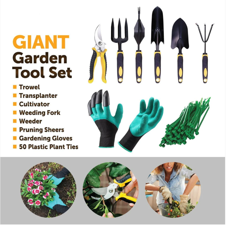 Giant Garden Tool Set Outdoors